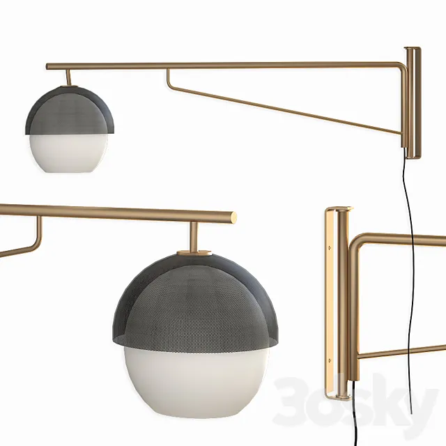 Venicem urban wall turning arm 3DModel