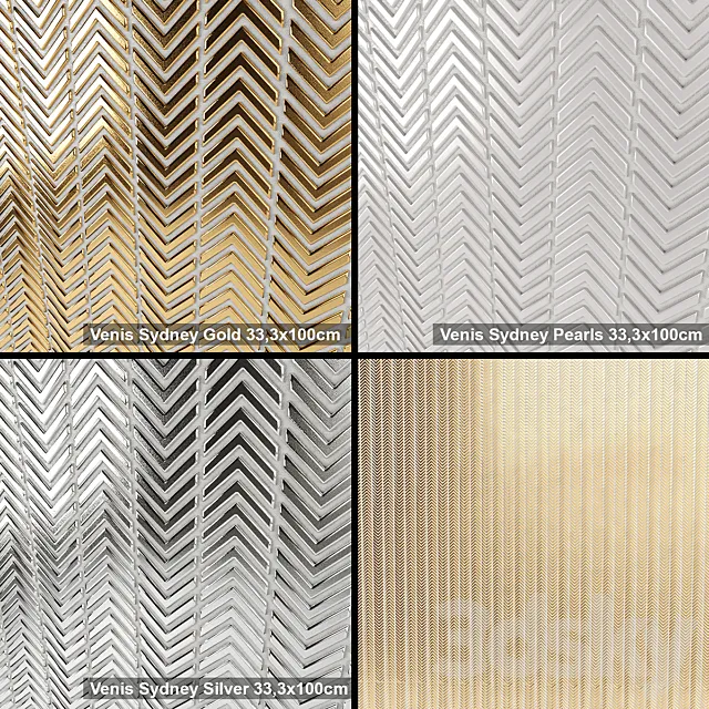 Venis Sydney 333×100 3D Model Venis Sydney 333×100 3D Model