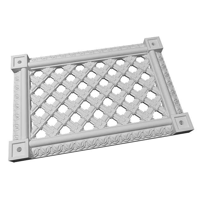 Ventilating lattice Dikart 3D Model Ventilating lattice Dikart 3D Model