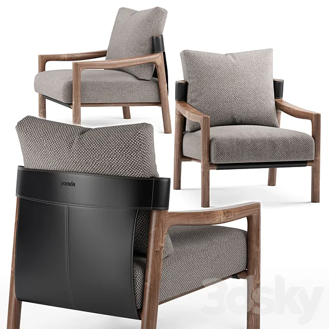 Vera armchair – Porada 3DModel Vera armchair – Porada 3DModel