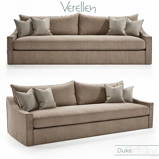 Verellen Duke Sofa 3D Model Verellen Duke Sofa 3D Model