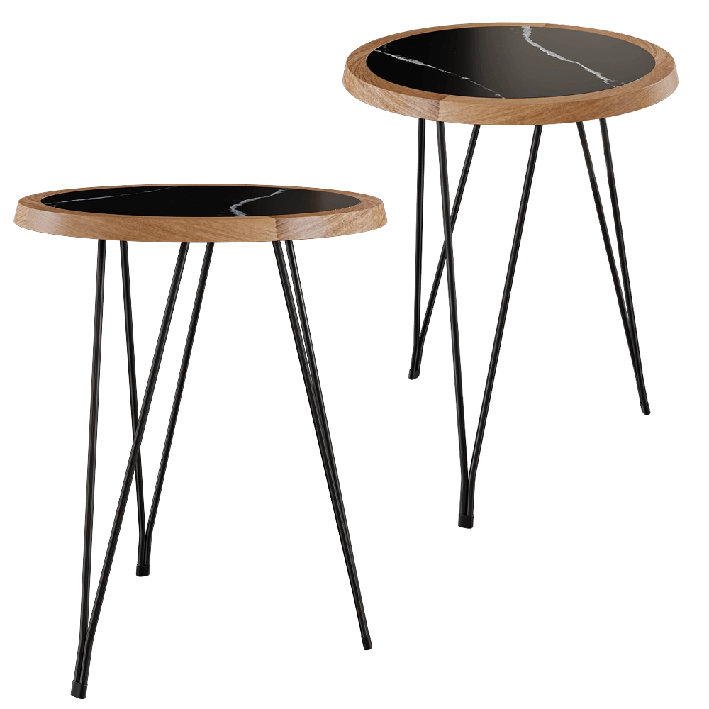 Verges – Table Medium Mim H65 3D Model Verges – Table Medium Mim H65 3D Model