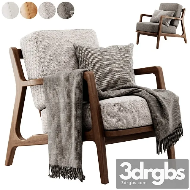 Verity Lounge Chair by Poly and Bark 3D Model Download Verity Lounge Chair by Poly and Bark 3D Model Download