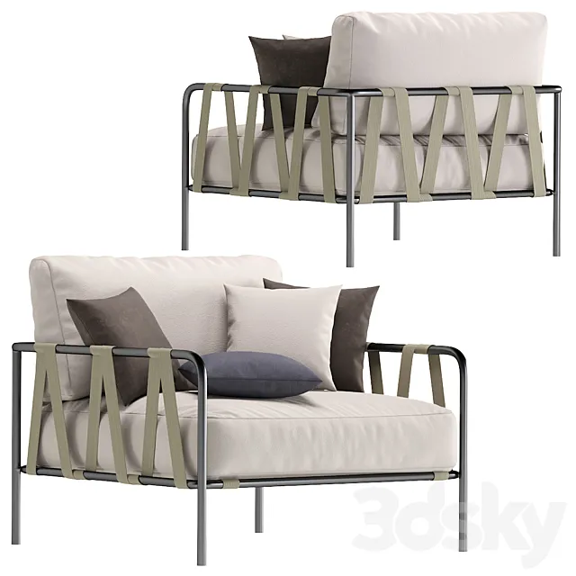 Vermobil Miami Armchair 3D Model