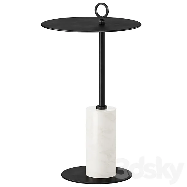 Verona Martini Table by Arhaus 3D Model Verona Martini Table by Arhaus 3D Model