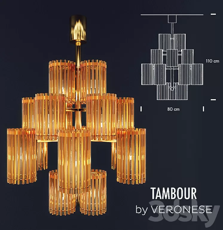 Veronese \/ Tambour 3D Model