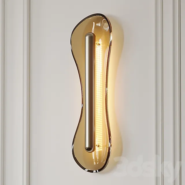 Veronese Wall Sconce by CELL 3D Model Veronese Wall Sconce by CELL 3D Model
