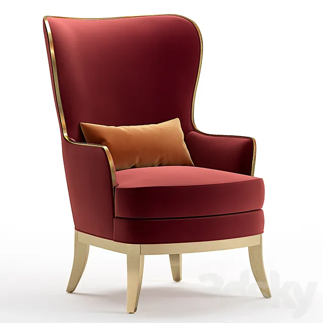 Veronica Chair Red 3DModel