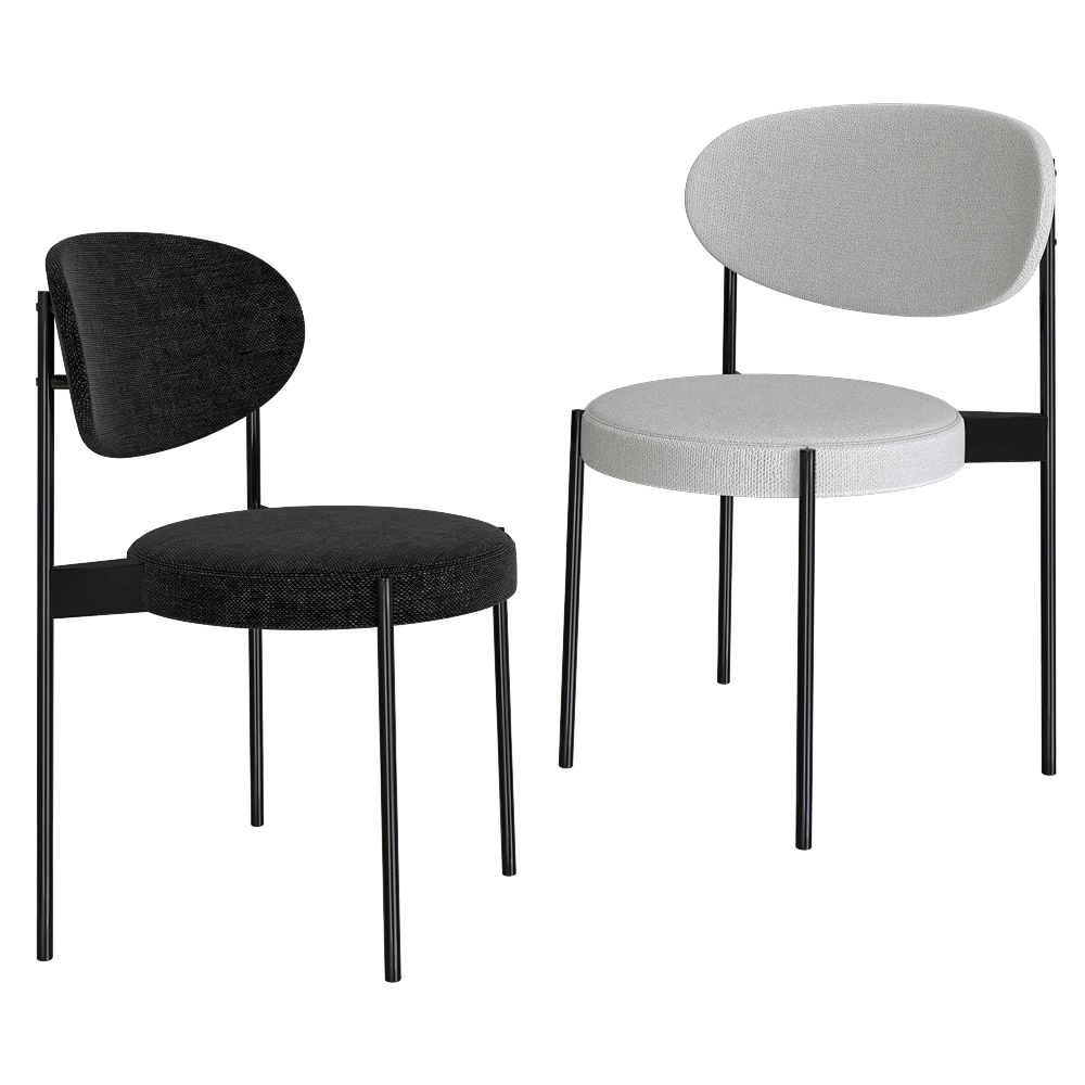 Verpan – Chair Series 430 3D Model