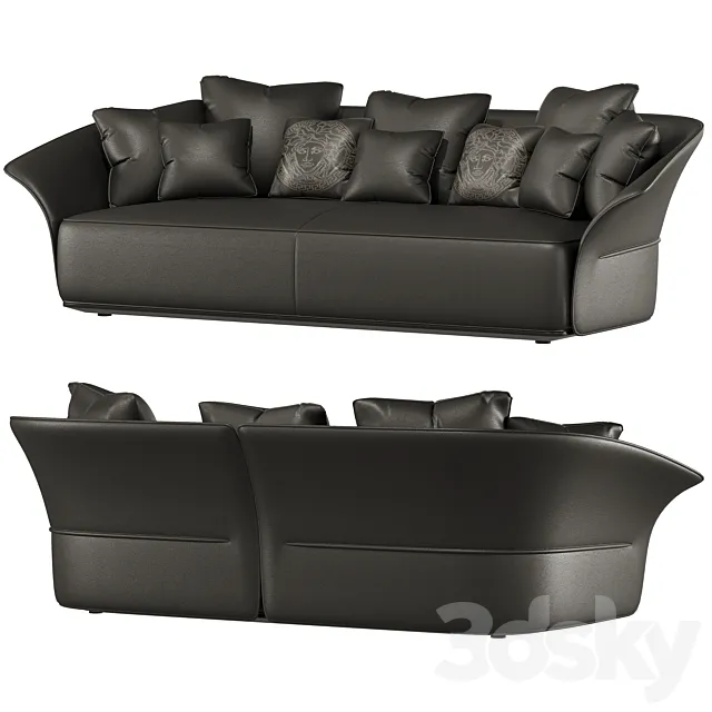 versace goddess sofa 3D Model versace goddess sofa 3D Model