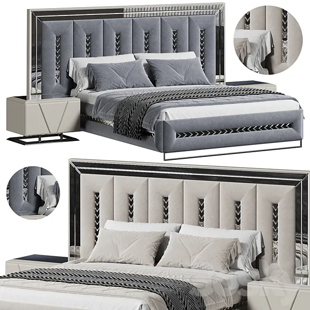 Versace Yatak Odasi by Akyuzmobilya 3D Model Versace Yatak Odasi by Akyuzmobilya 3D Model