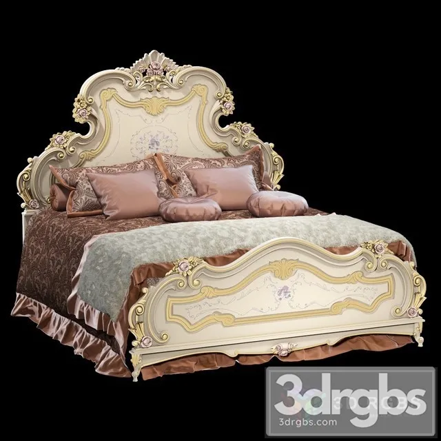 Versailles AMG Bed 3D Model Download