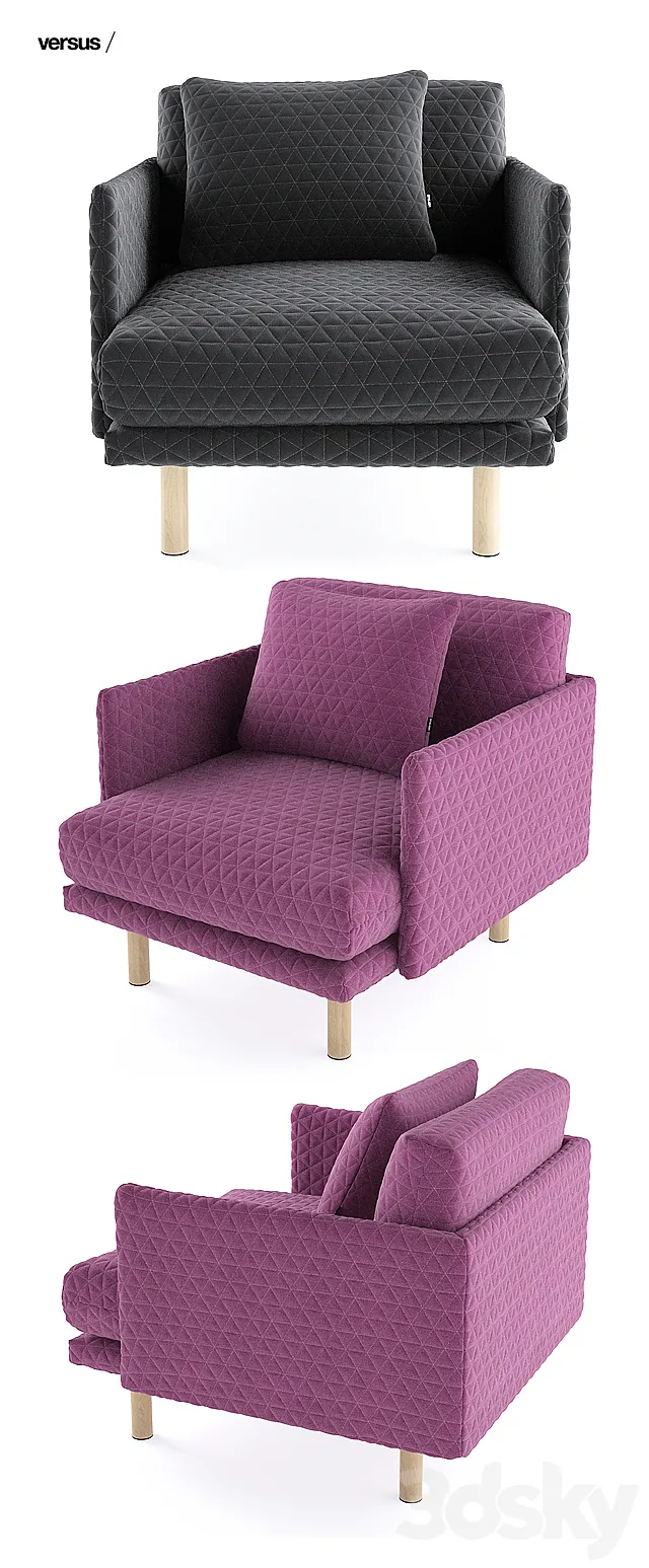 Versus Emo chair 3D Model Versus Emo chair 3D Model