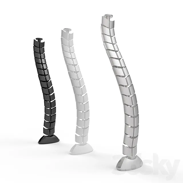 Vertical cable duct 3D Model Vertical cable duct 3D Model