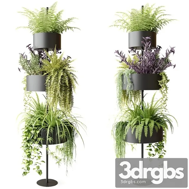 Vertical column planter for greenery s�yle Vertical column planter for greenery s�yle