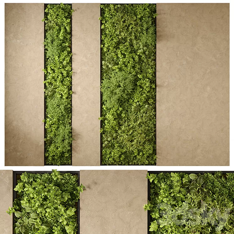 Vertical Garden 02 3D Model Free Download Vertical Garden 02 3D Model Free Download