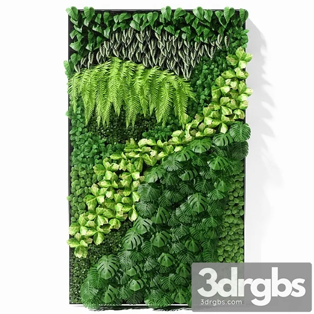 Vertical Garden 03 3D Model Download