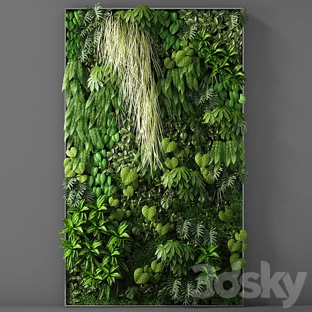 vertical garden 05a 3D Model vertical garden 05a 3D Model