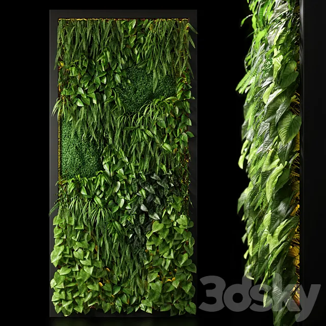 vertical garden 07 3D Model vertical garden 07 3D Model