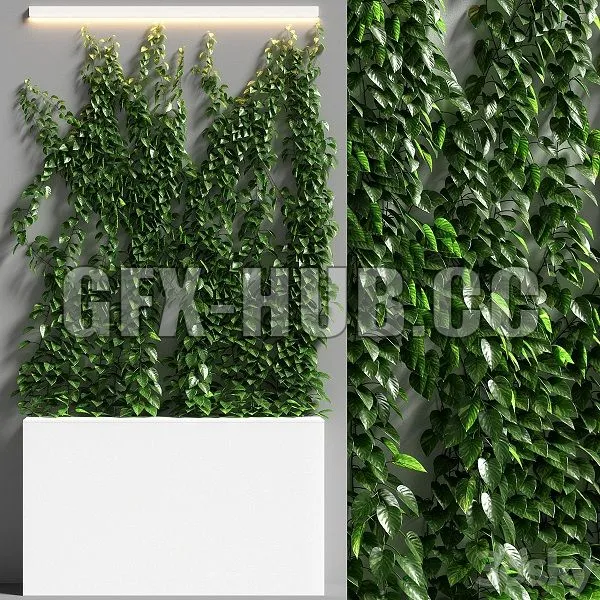 vertical garden 08 3D Model vertical garden 08 3D Model