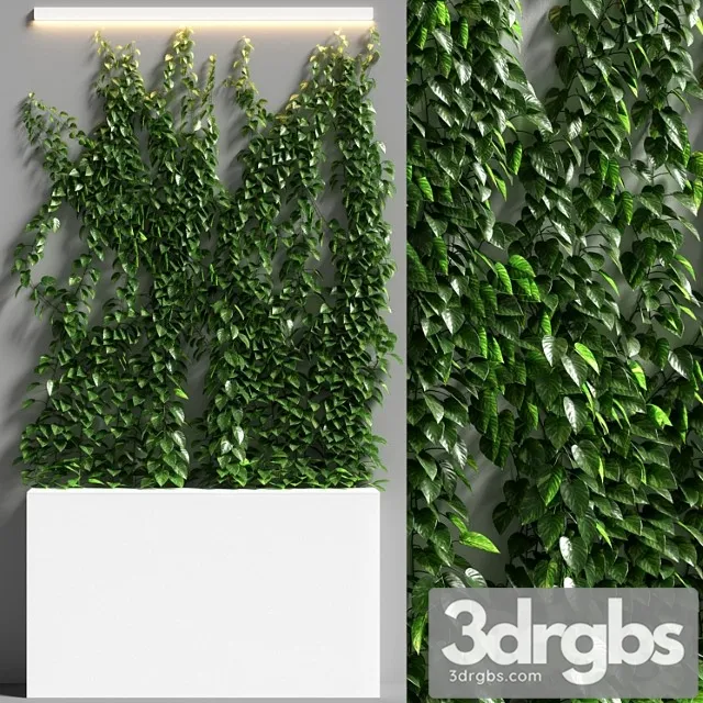Vertical Garden 08 3D Model Download