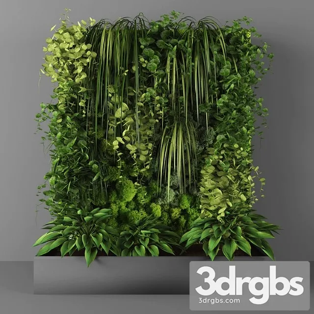 Vertical Garden 096 3D Model Download