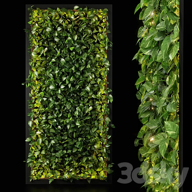 vertical garden 10 3D Model vertical garden 10 3D Model