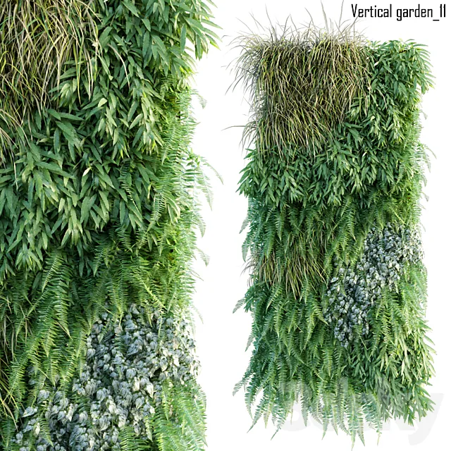 Vertical garden 11 3DModel Vertical garden 11 3DModel