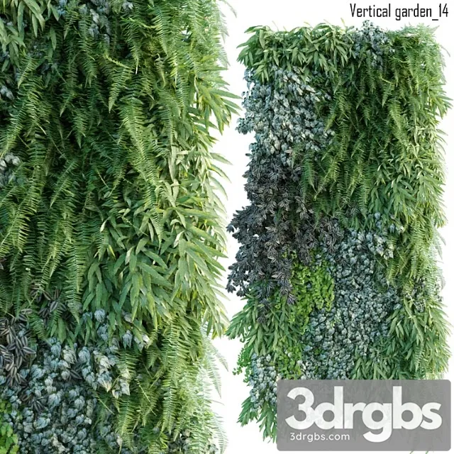 Vertical Garden 14 3D Model Download
