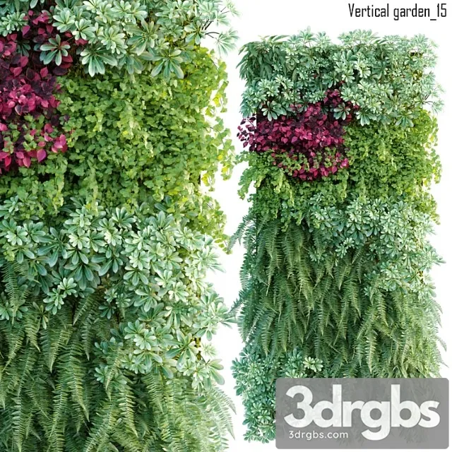 Vertical Garden 15 3D Model Download