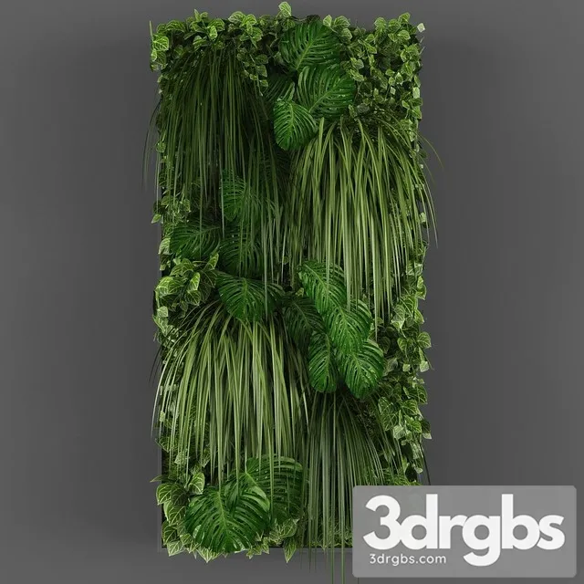 Vertical Garden 2 3D Model Download