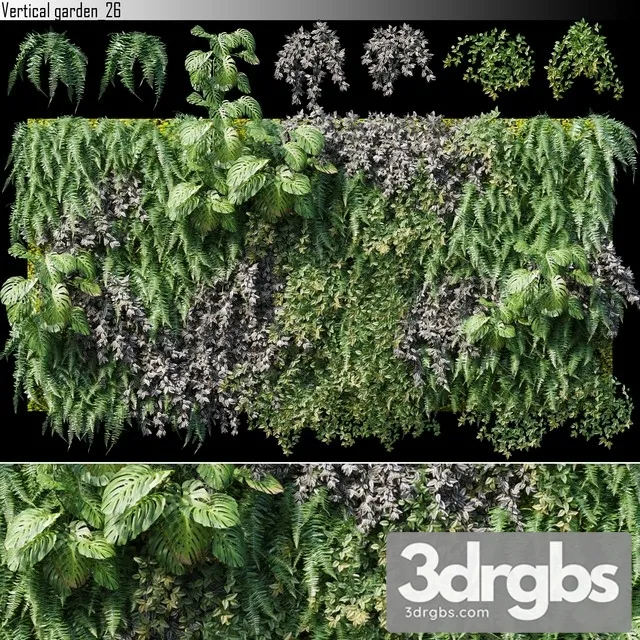 Vertical Garden 3D Model Download