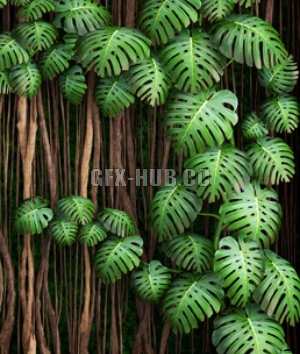 Vertical garden 9 3D Model Vertical garden 9 3D Model