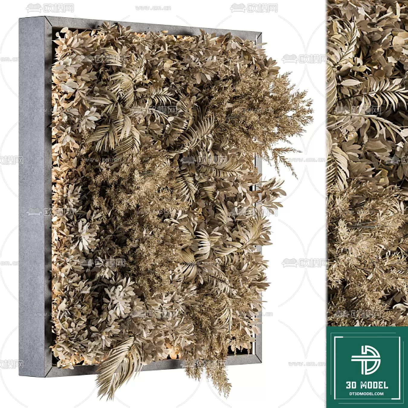 VERTICAL GARDEN – FITOWALL PLANT 3D MODEL – 019