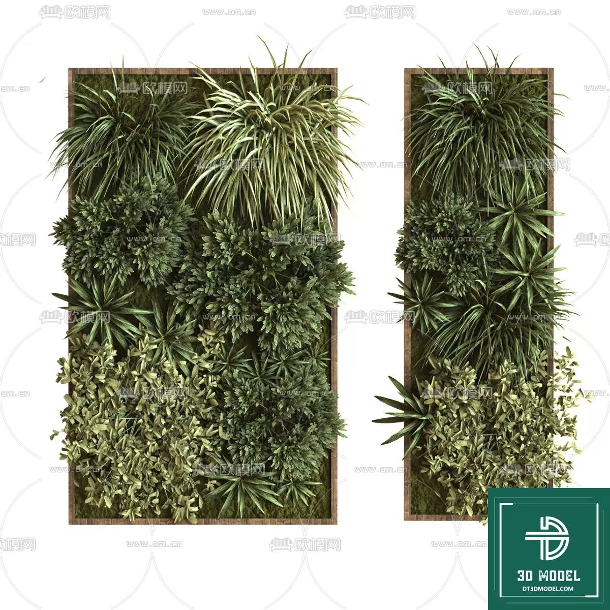 VERTICAL GARDEN – FITOWALL PLANT 3D MODEL – 021