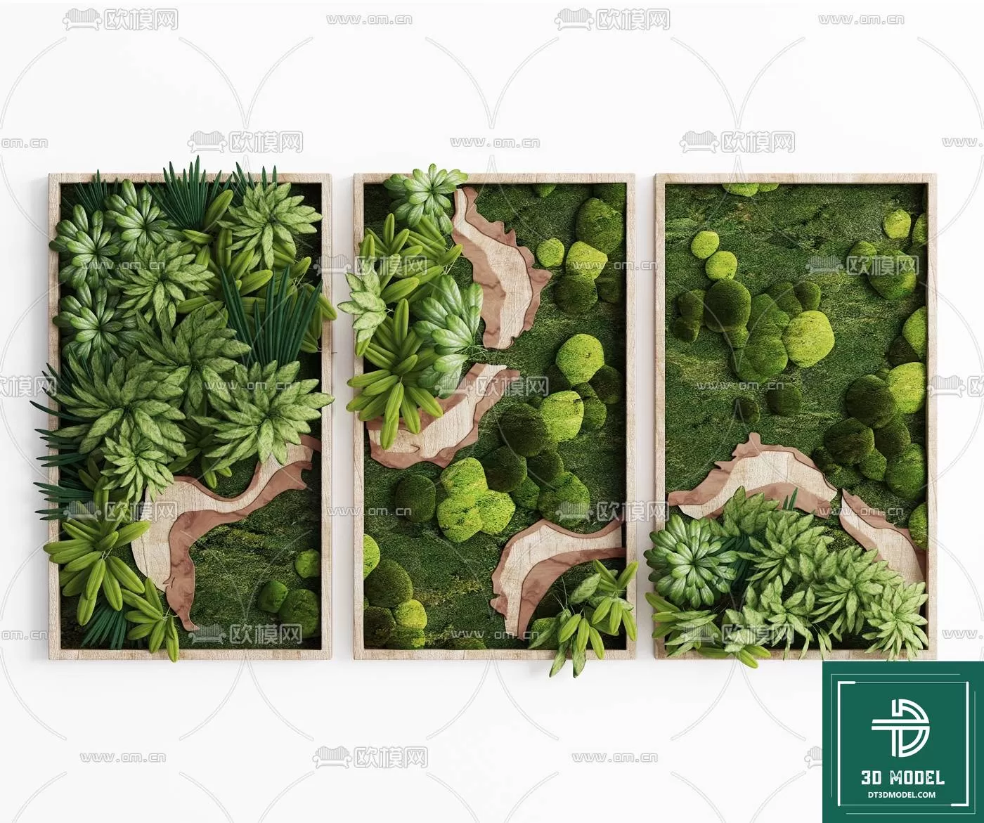 VERTICAL GARDEN – FITOWALL PLANT 3D MODEL – 023