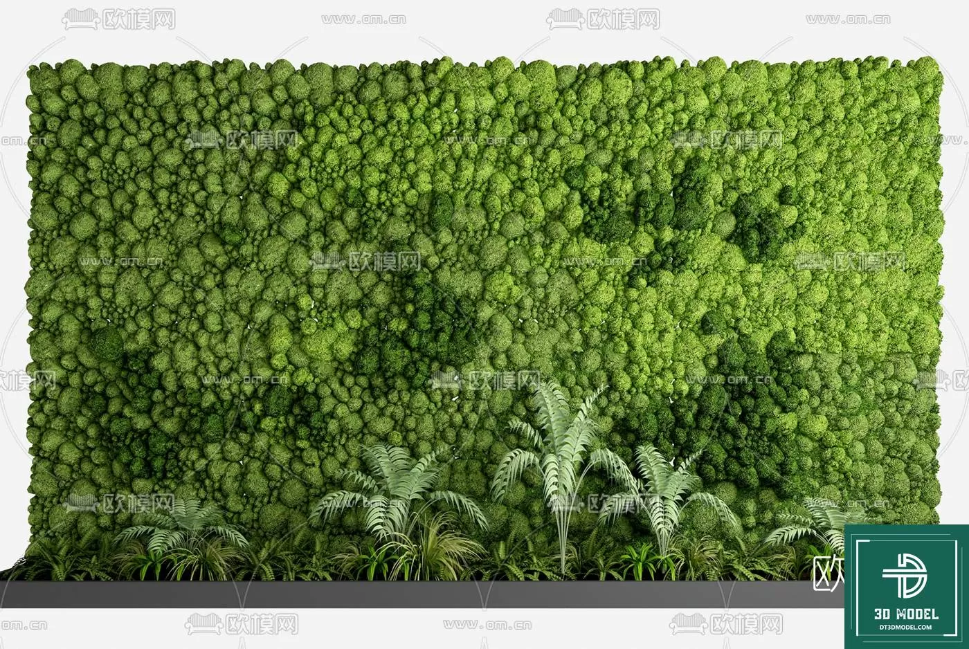VERTICAL GARDEN – FITOWALL PLANT 3D MODEL – 024
