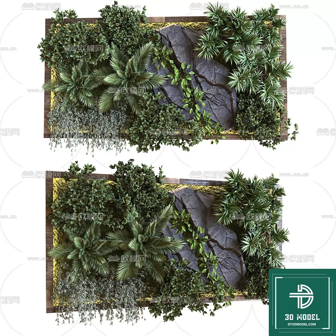 VERTICAL GARDEN – FITOWALL PLANT 3D MODEL – 032