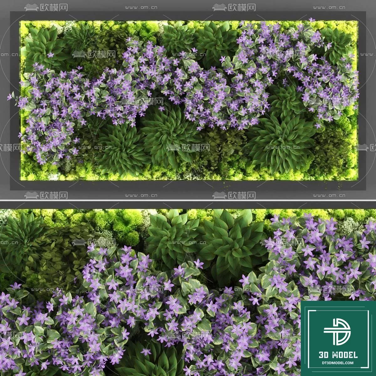 VERTICAL GARDEN – FITOWALL PLANT 3D MODEL – 034