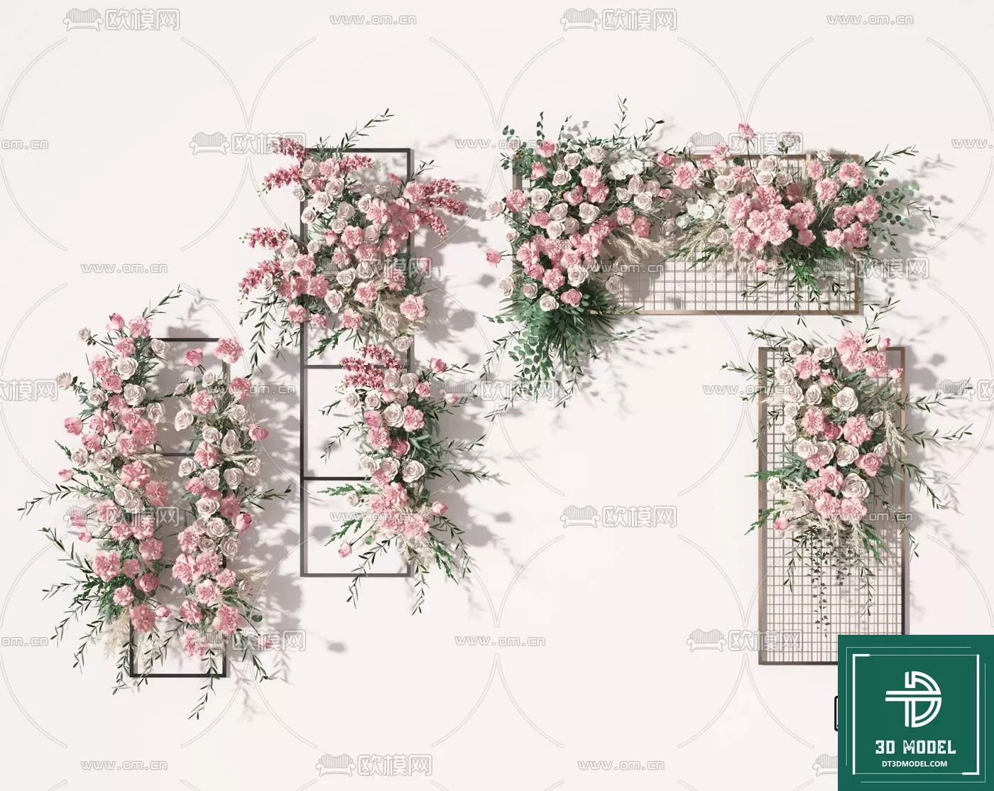 VERTICAL GARDEN – FITOWALL PLANT 3D MODEL – 039