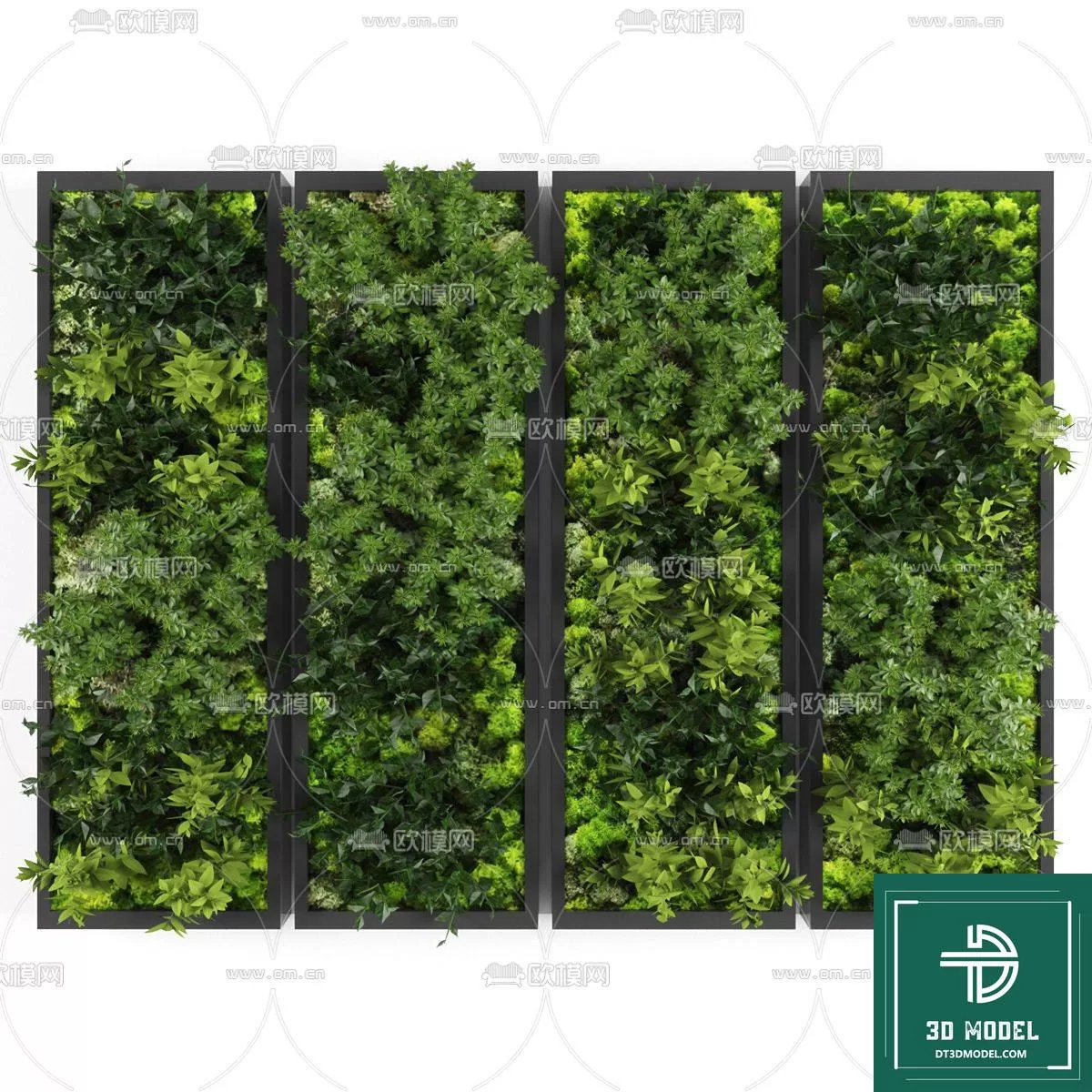 VERTICAL GARDEN – FITOWALL PLANT 3D MODEL – 083