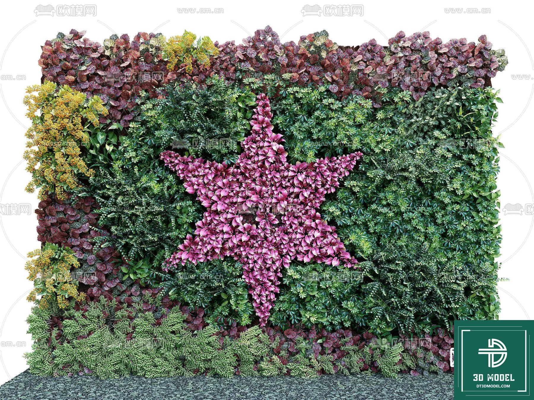 VERTICAL GARDEN – FITOWALL PLANT 3D MODEL – 101