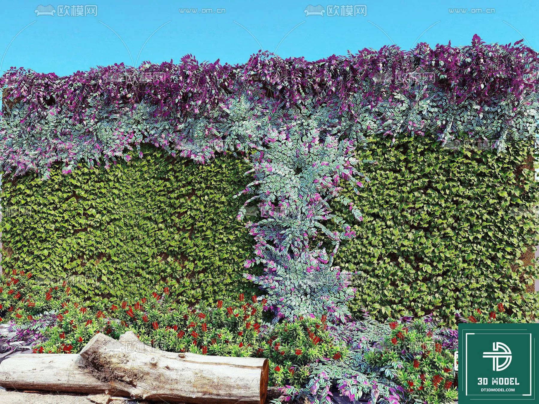 VERTICAL GARDEN – FITOWALL PLANT 3D MODEL – 122