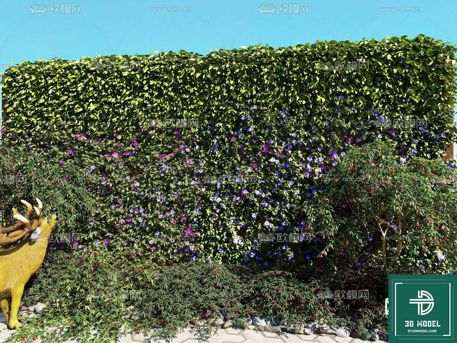 VERTICAL GARDEN – FITOWALL PLANT 3D MODEL – 123 VERTICAL GARDEN – FITOWALL PLANT 3D MODEL – 123