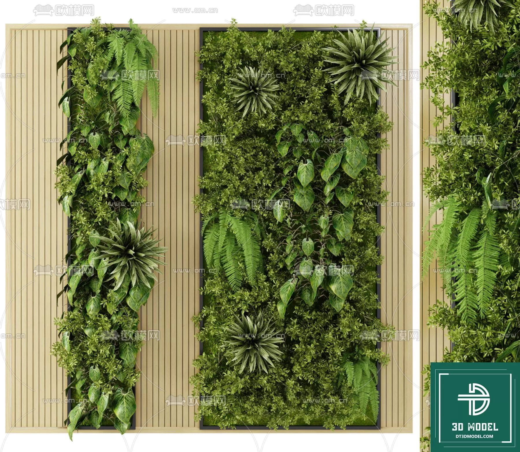 VERTICAL GARDEN – FITOWALL PLANT 3D MODEL – 125 VERTICAL GARDEN – FITOWALL PLANT 3D MODEL – 125