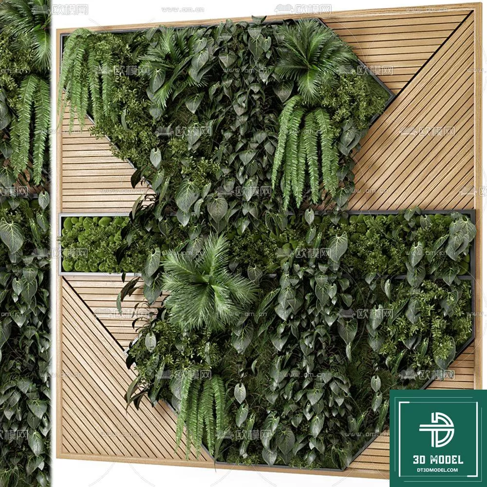 VERTICAL GARDEN – FITOWALL PLANT 3D MODEL – 128 VERTICAL GARDEN – FITOWALL PLANT 3D MODEL – 128