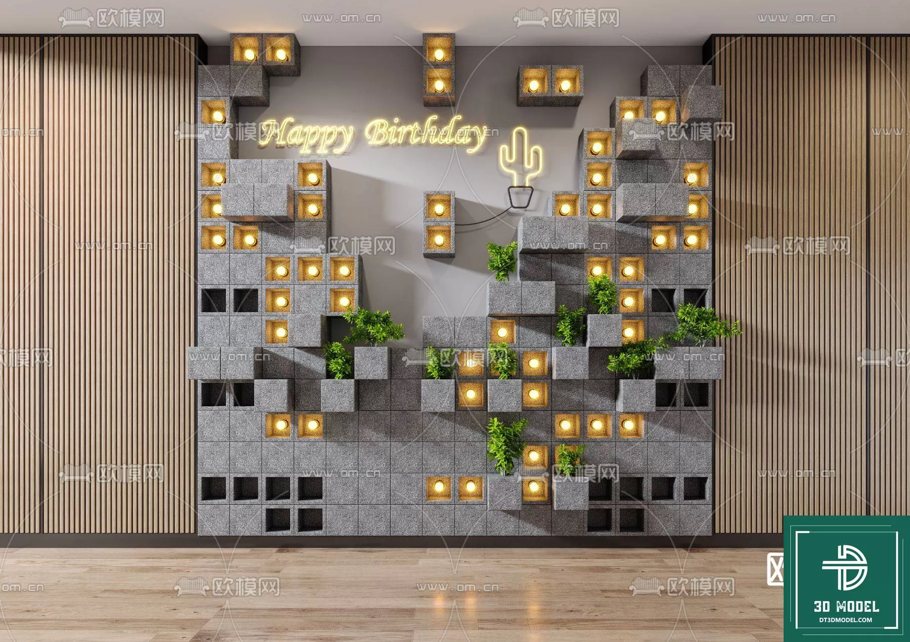 VERTICAL GARDEN – FITOWALL PLANT 3D MODEL – 138 VERTICAL GARDEN – FITOWALL PLANT 3D MODEL – 138