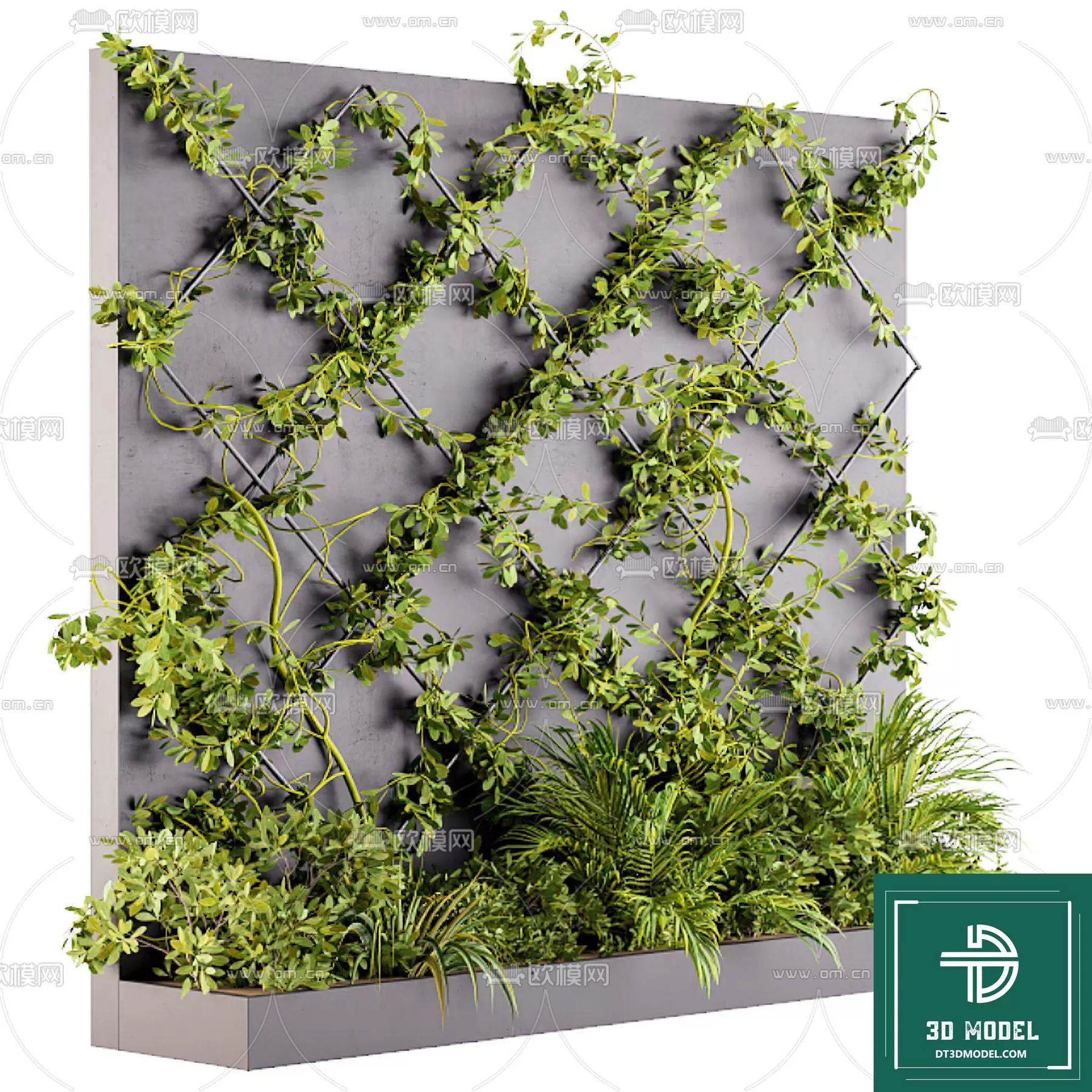 VERTICAL GARDEN – FITOWALL PLANT 3D MODEL – 142 VERTICAL GARDEN – FITOWALL PLANT 3D MODEL – 142