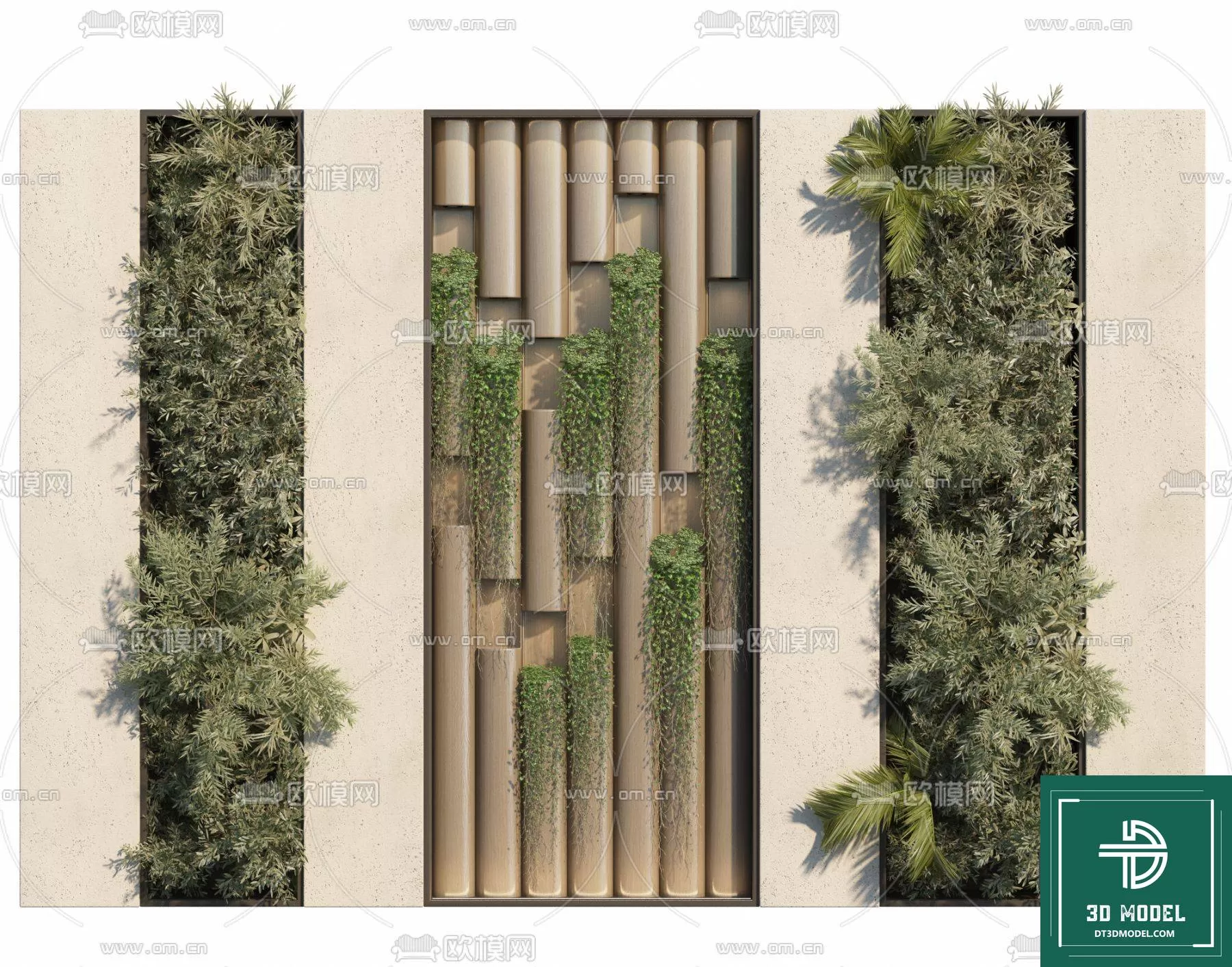VERTICAL GARDEN – FITOWALL PLANT 3D MODEL – 165