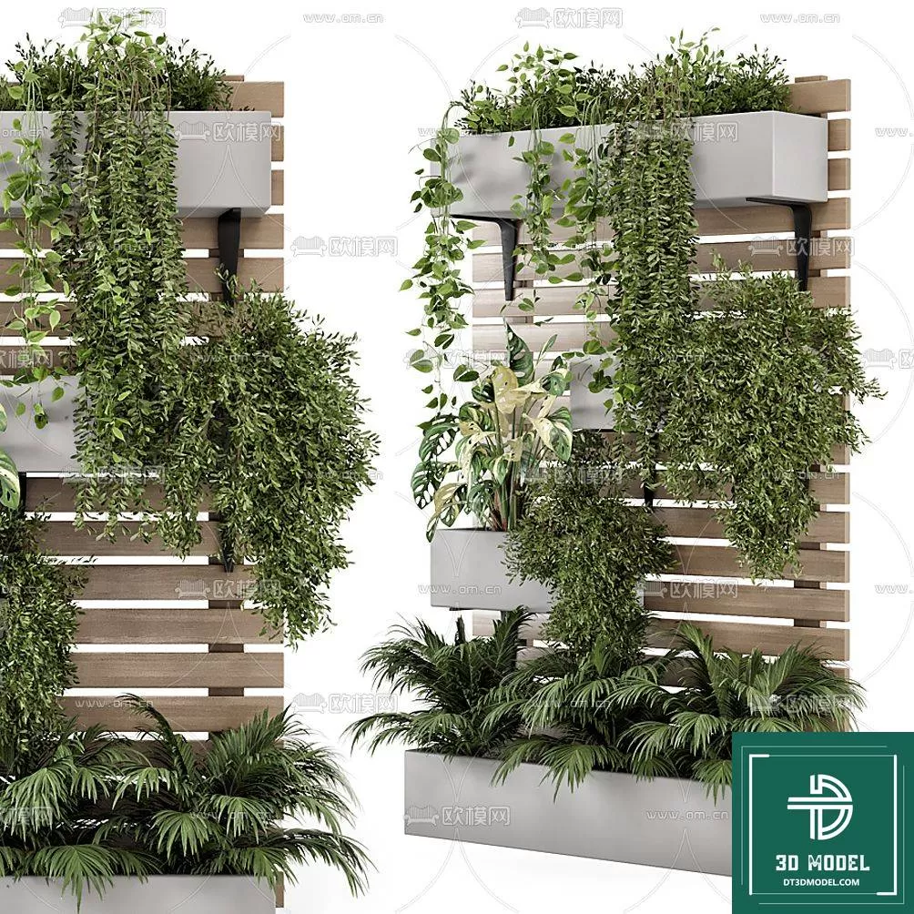 VERTICAL GARDEN – FITOWALL PLANT 3D MODEL – 170